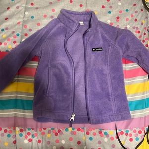 3T purple Columbia fleece jacket!